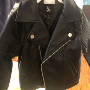 Boys Faux leather jacket